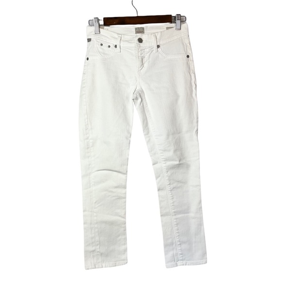 Citizens of Humanity White Manic Mini Bootcut Jeans 24 - Picture 2 of 4